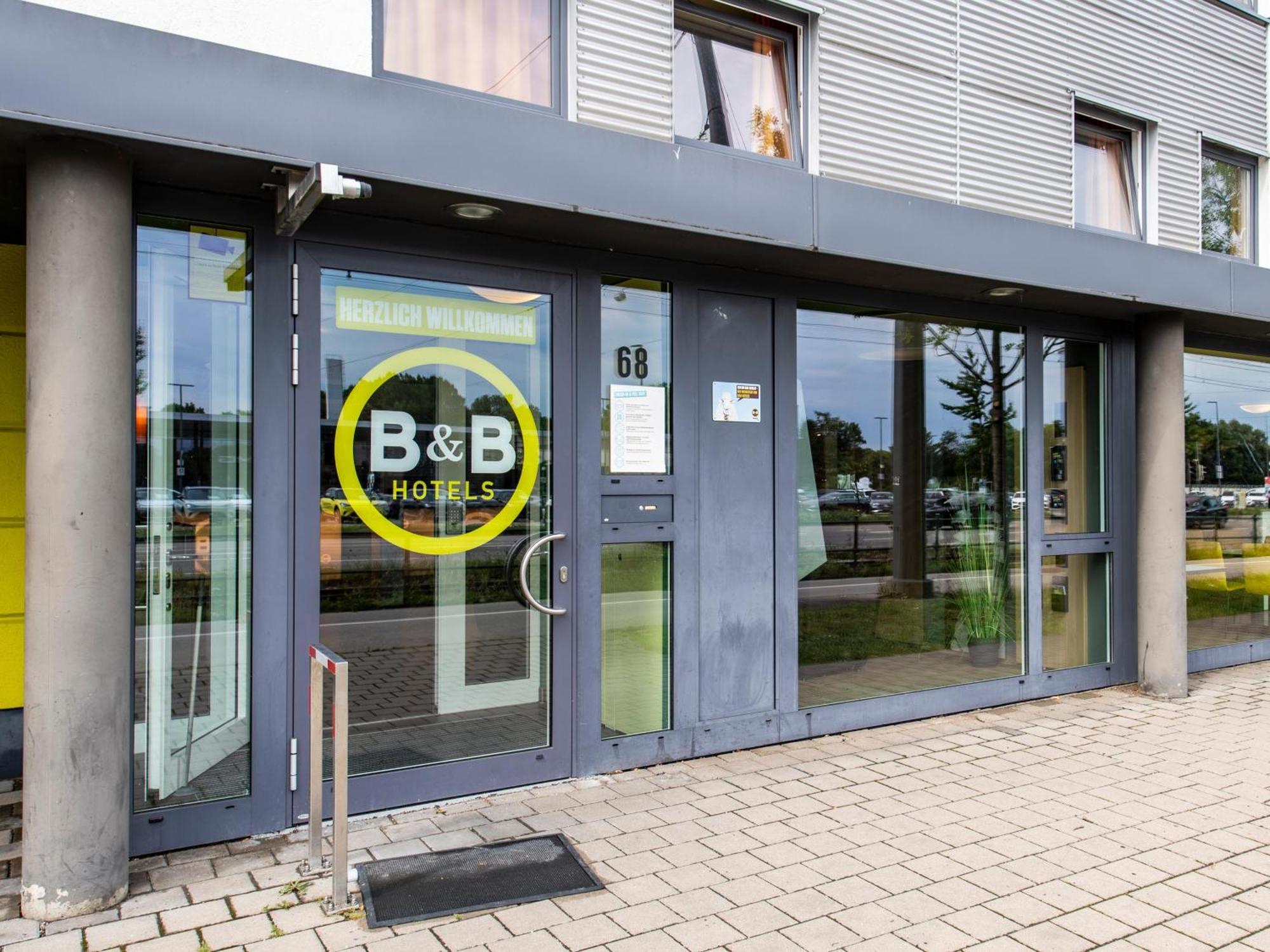 B&B Hotel Augsburg-Sued Exterior foto